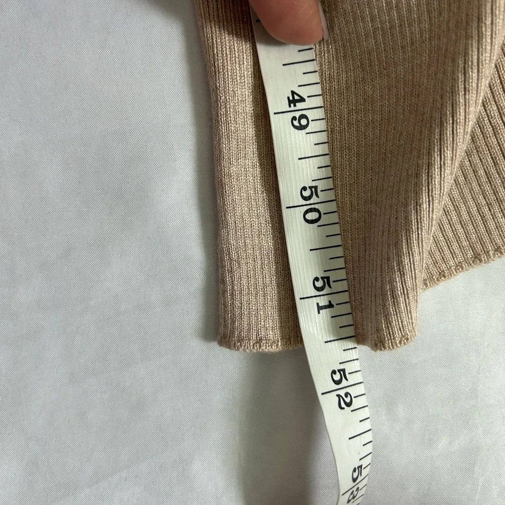 ASTR Elegant Beige Midi Dress - Picture 8 of 8